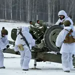 Soldados rusos reciben entrenamiento para combatir en el frente ucraniano