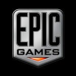Logo del desarrollador y editor de videojuegos Epic Games.