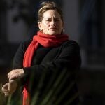 La escritora Deborah Levy, ayer, en Barcelona