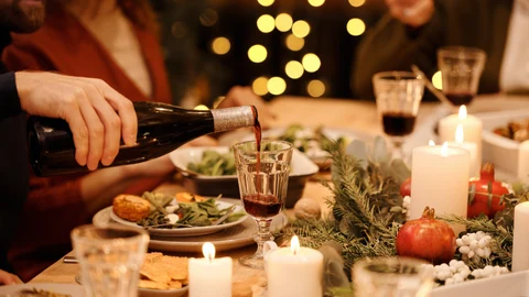 Cenas de empresa en Navidad