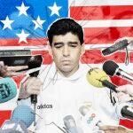 DAZN recuerda la caída de Maradona en Estados Unidos