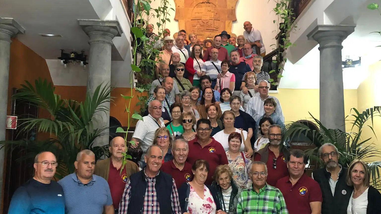 Visita de la Asociación de Andariegos Segovianos a Gran Canaria