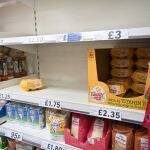 La preocupación crece en Reino Unido por la falta de huevos en las estanterías de los supermercados