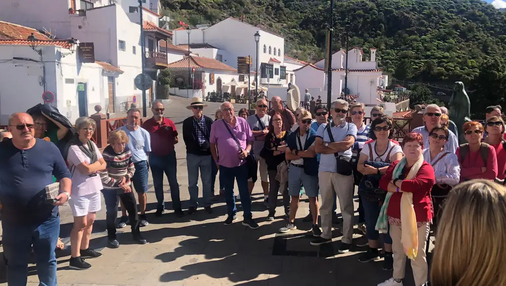 Viaje anual que un grupo de la Asociación de Andariegos Segovianos a Canarias