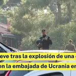 Primeras Investigaciones De La Policía En La Embajada De Ucrania En Madrid