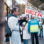 Las manifestaciones de médicos se han sucedido por toda España
