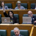 El lehendakari Íñigo Urkullu en una sesión del Parlamento vasco