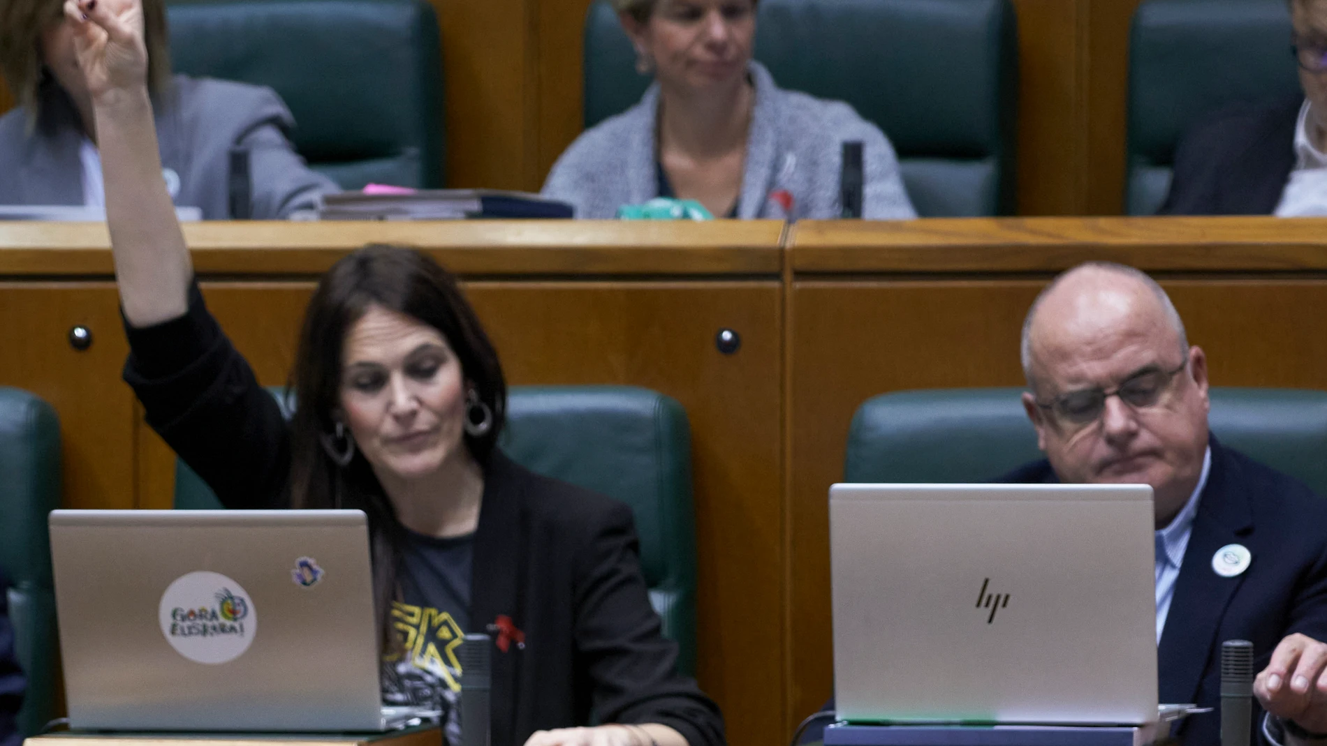 El lehendakari Íñigo Urkullu en una sesión del Parlamento vasco
