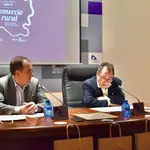 El presidente de la Diputación provincial, Benito Serrano, y el diputado del área de Desarrollo, Saturnino de Gregorio, presentan la campaña