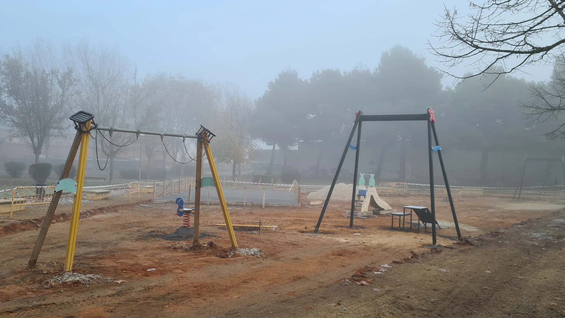 Reforma del parque Tomas Breton de Salamanca