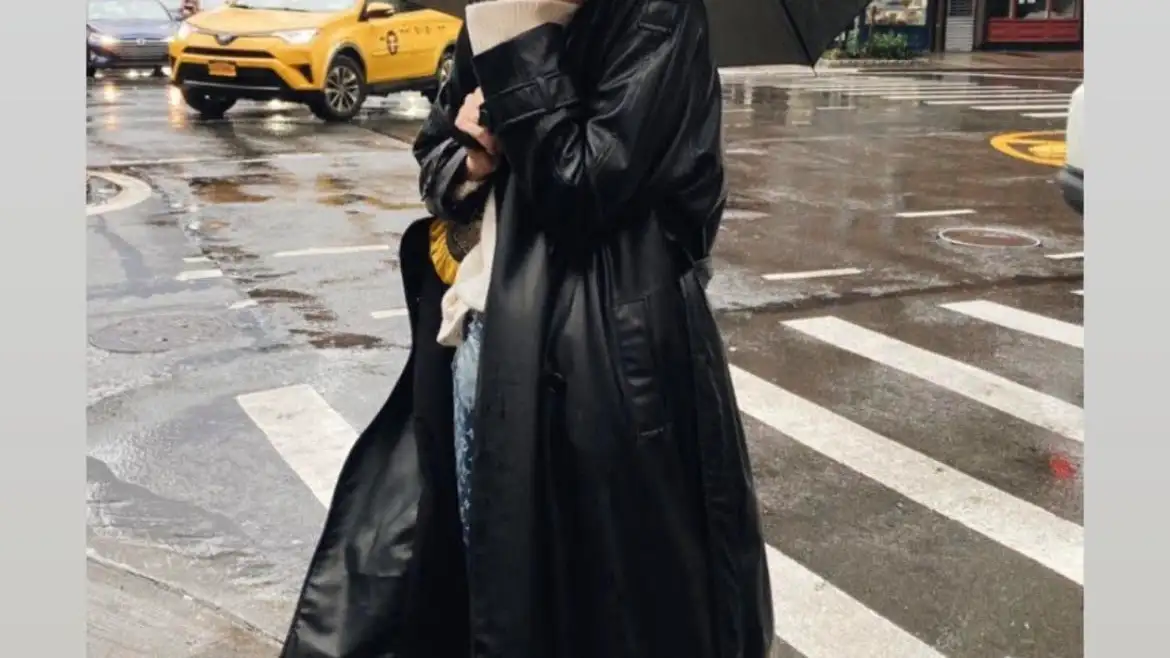 Victoria Federica bajo la lluvia de Nueva York.