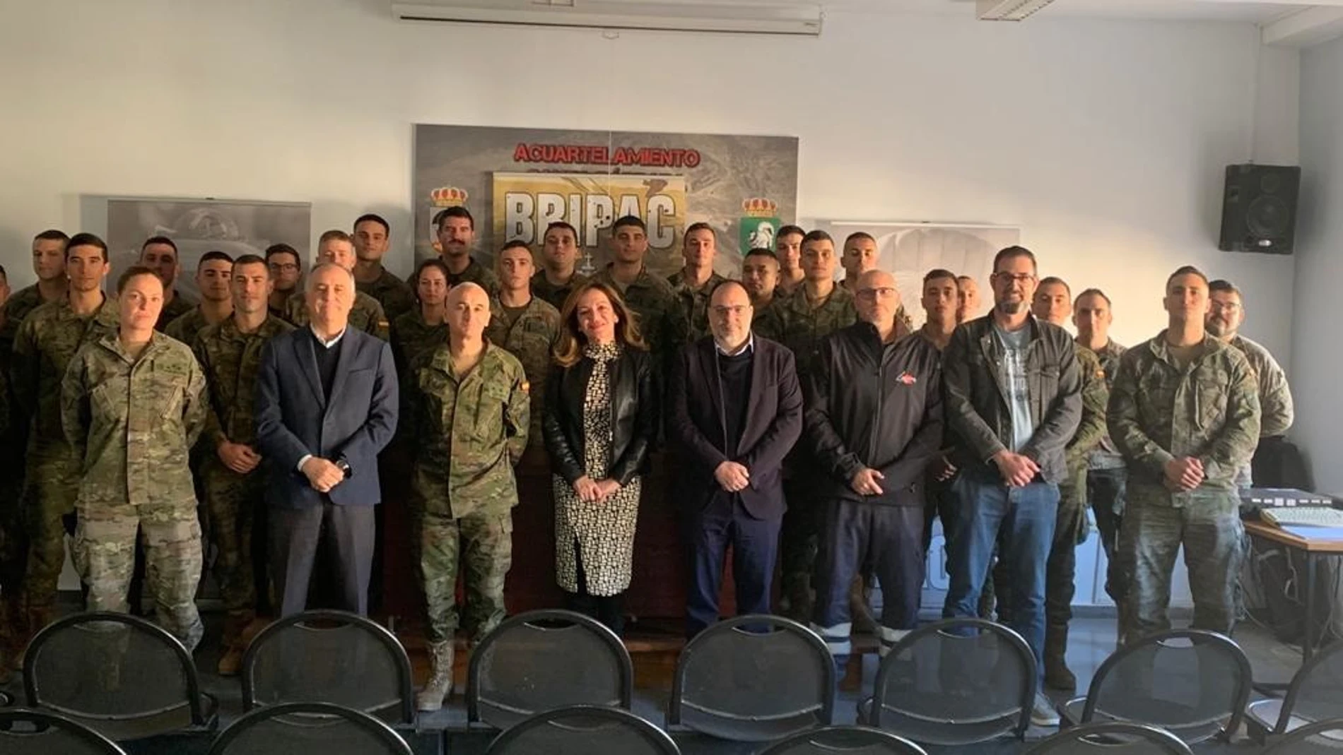 Personal del acuartelamiento militar de Javalí Nuevo recibe formación sobre reanimación cardiopulmonar