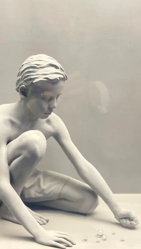 El niño de las canicas. Hans Op De Beeck