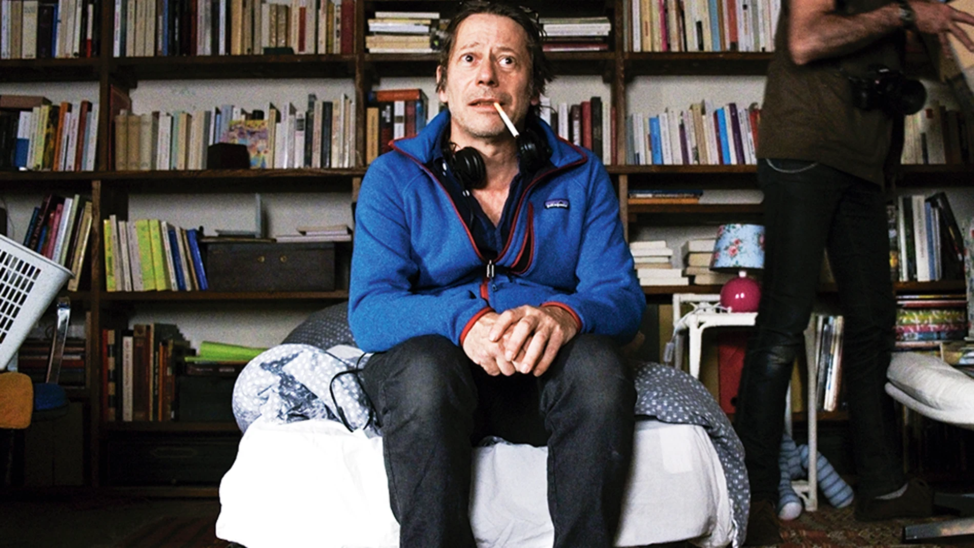El actor y director Mathieu Amalric, que tiene en cartelera "Abrázame fuerte"