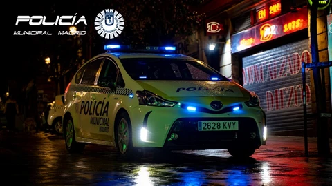 Coche de Policía Municipal de Madrid