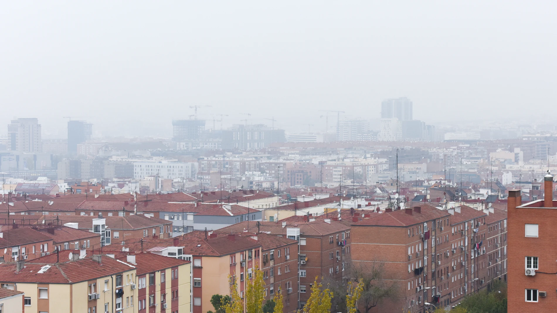 Vistas de Madrid desde el parque del Cerro del "Tío Pío"