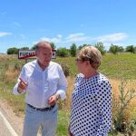 La alcaldesa de Fuentelapeña (Zamora)