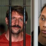 Viktor Bout, traficante de armas ruso y Brittney Griner, una de las mejores jugadoras de baloncesto del mundo