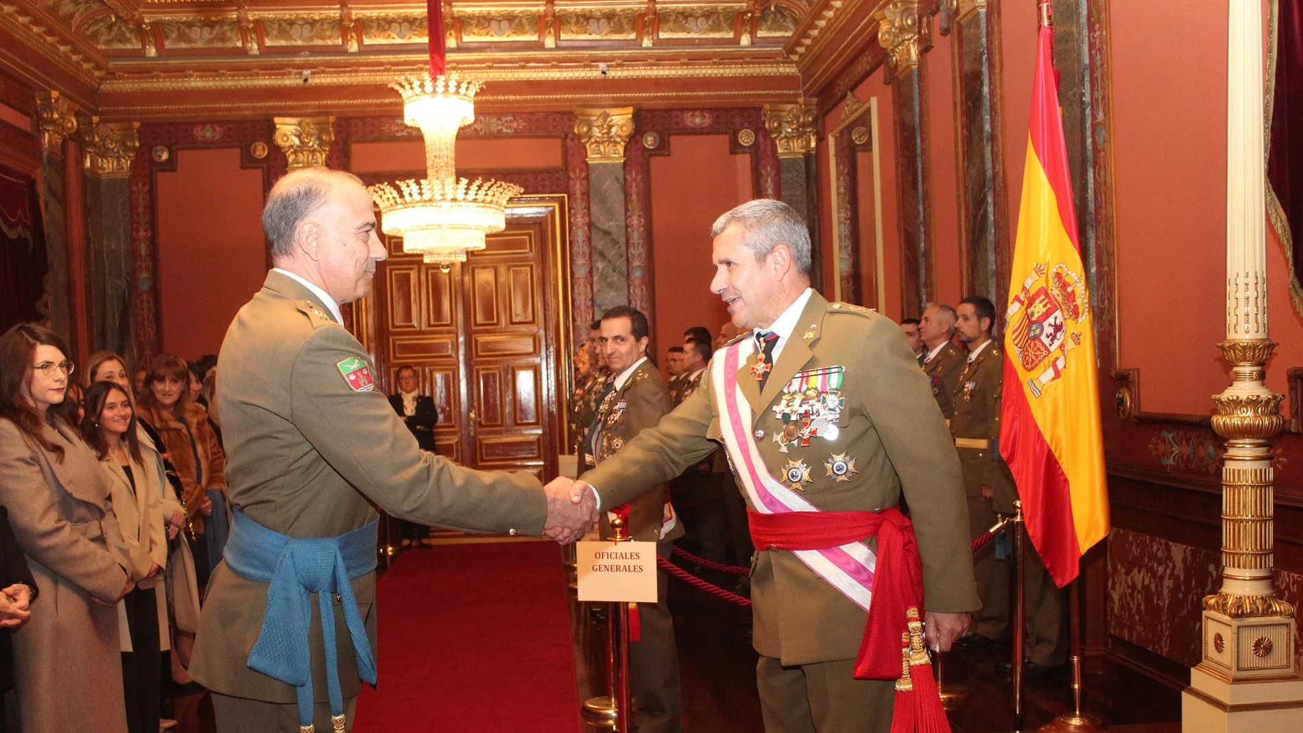 Celebración de la Inmaculada Concepción en el Palacio Real de Valladolid
