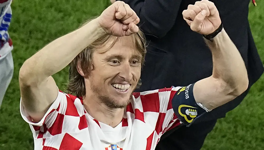 El actual capitán de Croacia, Luka Modric