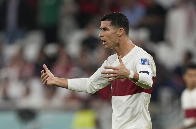 La imagen del Mundial son las lágrimas de Cristiano Ronaldo tras el Marruecos vs Portugal