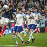  El Mundial de Giroud: doblega a una gran Inglaterra y mete a Francia en semifinales del Mundial (2-1)