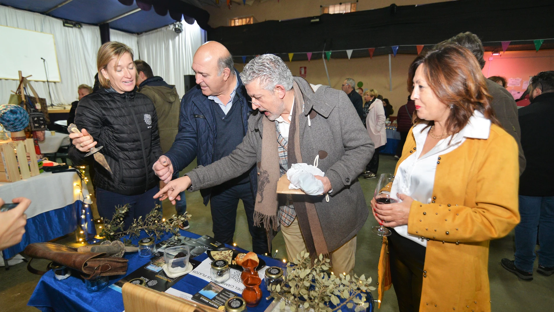 I Feria agroalimentaria celebrada en Sacramenia (Segovia)