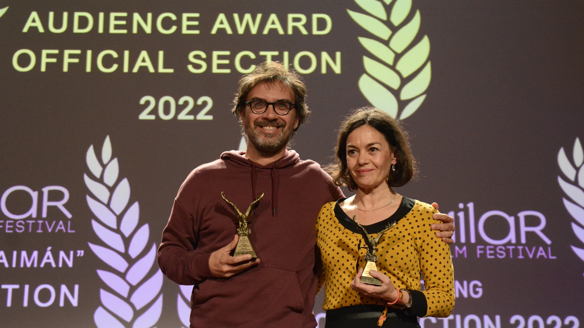 León Siminiani en el Aguilar Film Festival