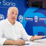 El portavoz del Grupo Popular en el Ayuntamiento de Soria, Javier Muñoz Remacha