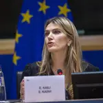 La vicepresidenta del Parlamento Europeo Eva Kaili