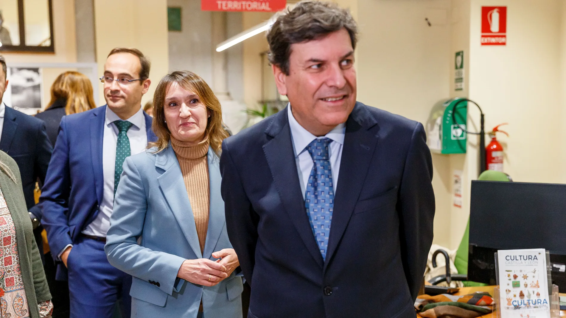Los consejeros Carlos Fernández Carriedo y Rocío Lucas participan en la entrega de los XXI Premios de Estadística de Castilla y León