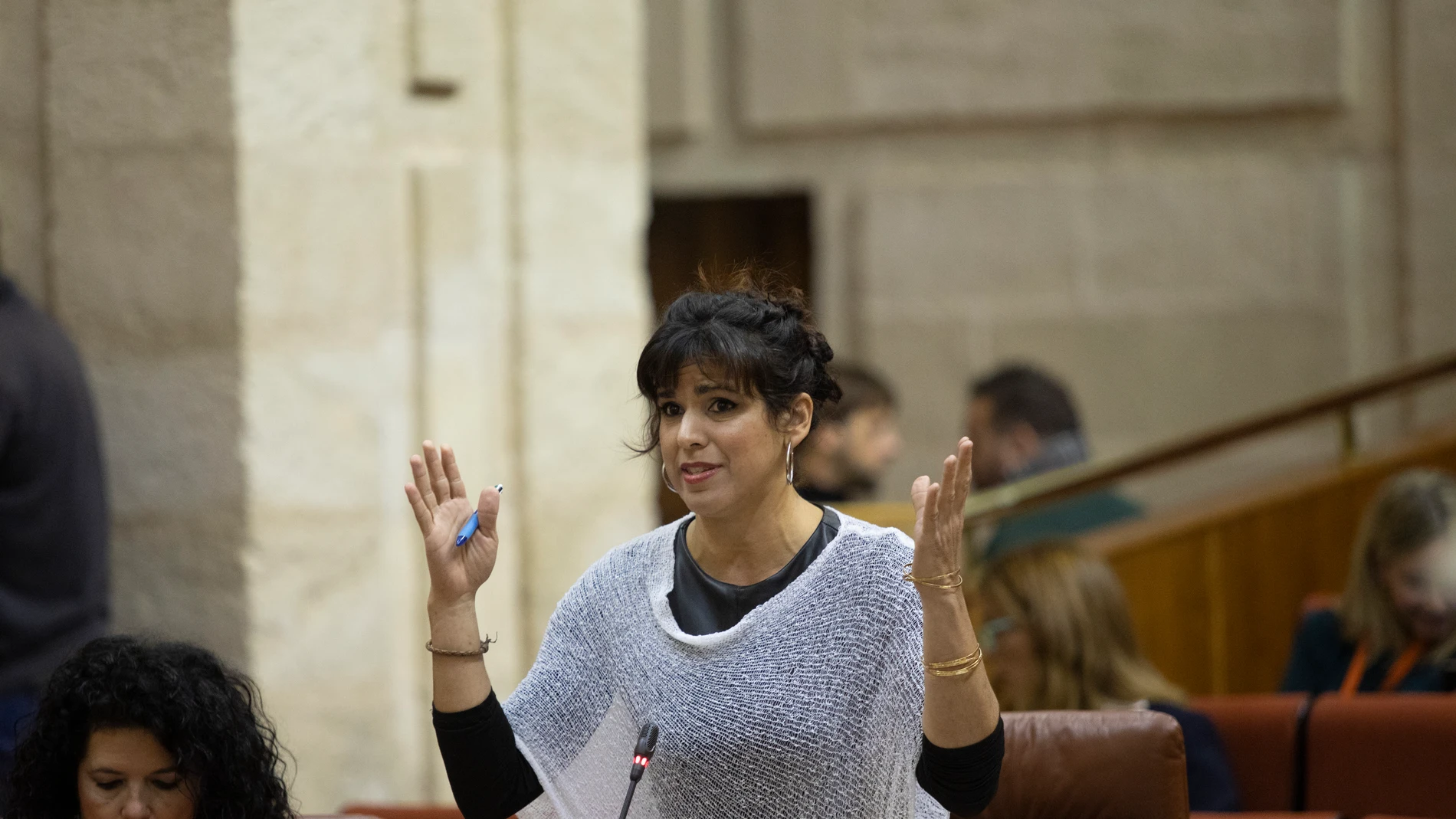 La portavoz del Grupo Mixto-Adelante Andalucía, Teresa Rodríguez. María José López / Europa Press