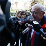 El exresponsable de las finanzas del PSPV-PSOE Pepe Cataluña a su llegada a la Ciudad de la Justicia de Valencia