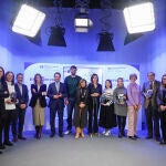 Premiados y ponentes dela VII edición de los Premios Solidarios con la Esclerosis Múltiple, organizados por la Fundación Merck Salud. EFE/David Fernández