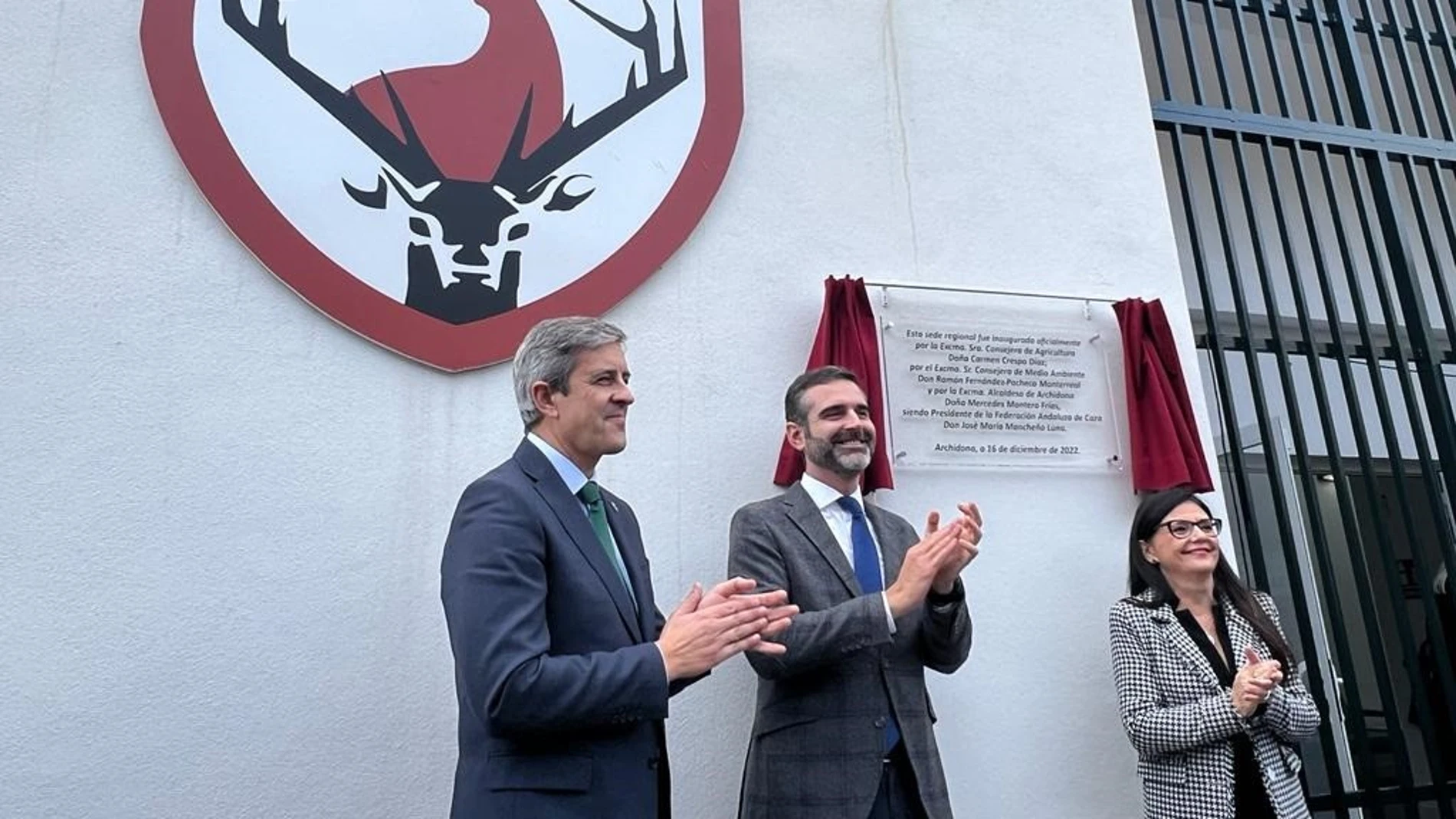 El consejero de Sostenibilidad, Medio Ambiente y Economía Azul ha inaugurado en el municipio malagueño de Archidona la nueva sede de la Federación Andaluza de Caza (FAC)