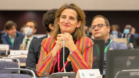 La vicepresidente tercera y ministra de Transición Ecológica, Teresa Ribera