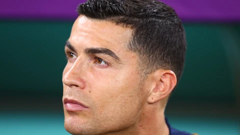 Cristiano Ronaldo, durante el Mundial de Qatar