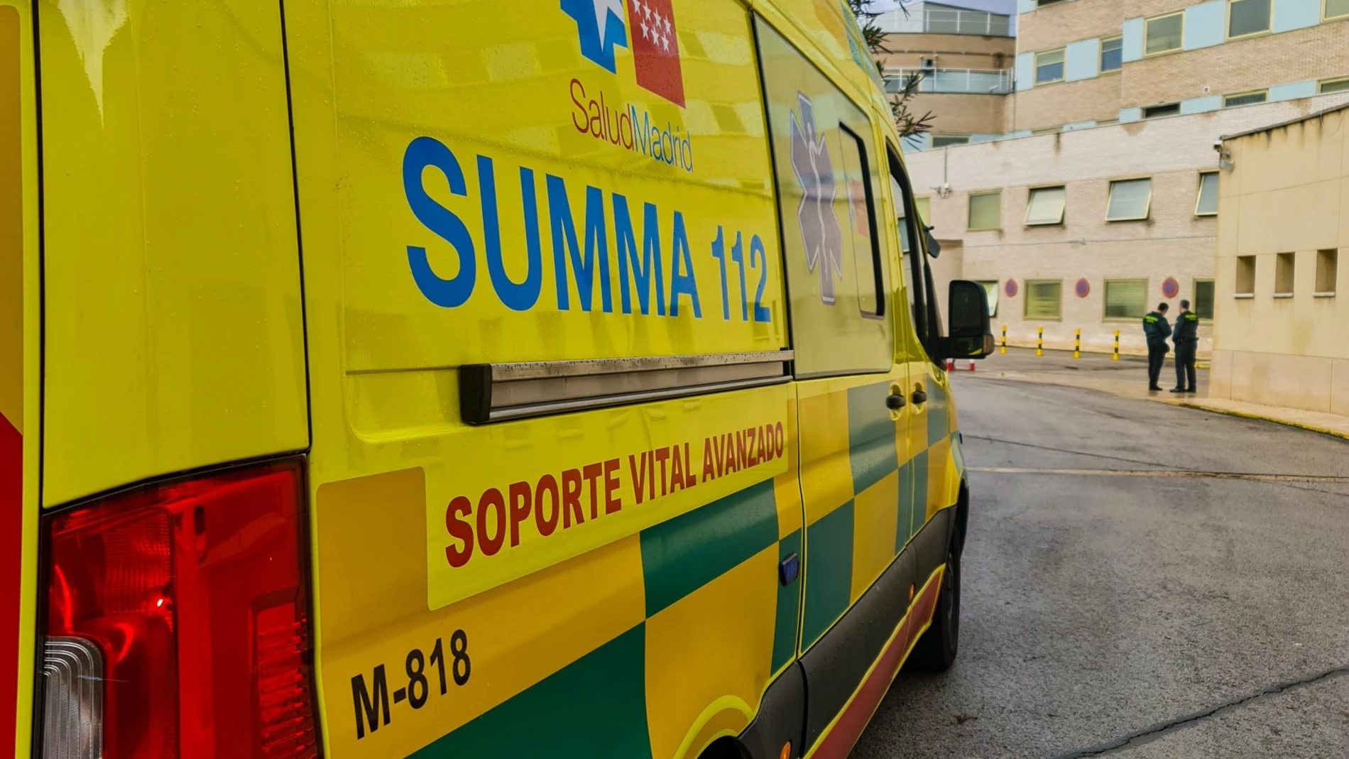 Ambulancia en Madrid