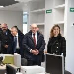 El consejero de la Presidencia, Jesús Julio Carnero, realiza una visita de trabajo al Ayuntamiento de Aranda de Duero (Burgos)