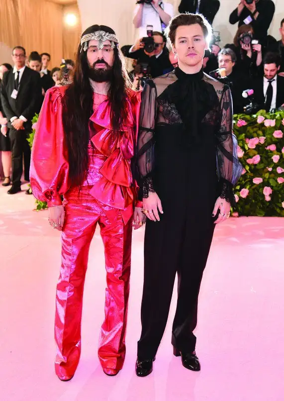 Alessandro Michele y Harry Styles