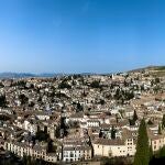 Vista panorámica de esta histórica urbe desde La Alhambra