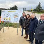 María González Corral presenta el proyecto piloto en Ibeas de Juarros (Burgos)