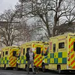  La huelga de ambulancias sacude al sistema sanitario en Reino Unido
