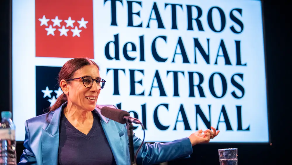 La directora artística de Teatros del Canal, Blanca Li, el pasado 16 de diciembre, en Madrid