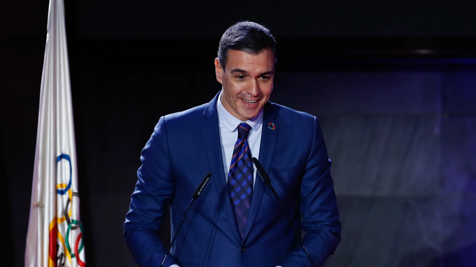 Pedro Sanchez, President of the Government of Spain, attends during the COE (Spanish Olympic Committee) 2022 Awards Ceremony at COE at COE Official Headquarters on December 21, 2022 in Madrid, Spain.AFP7 21/12/2022 ONLY FOR USE IN SPAIN