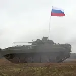 Los vehículos de combate de infantería asisten a un curso intensivo de capacitación en Bielorrusia