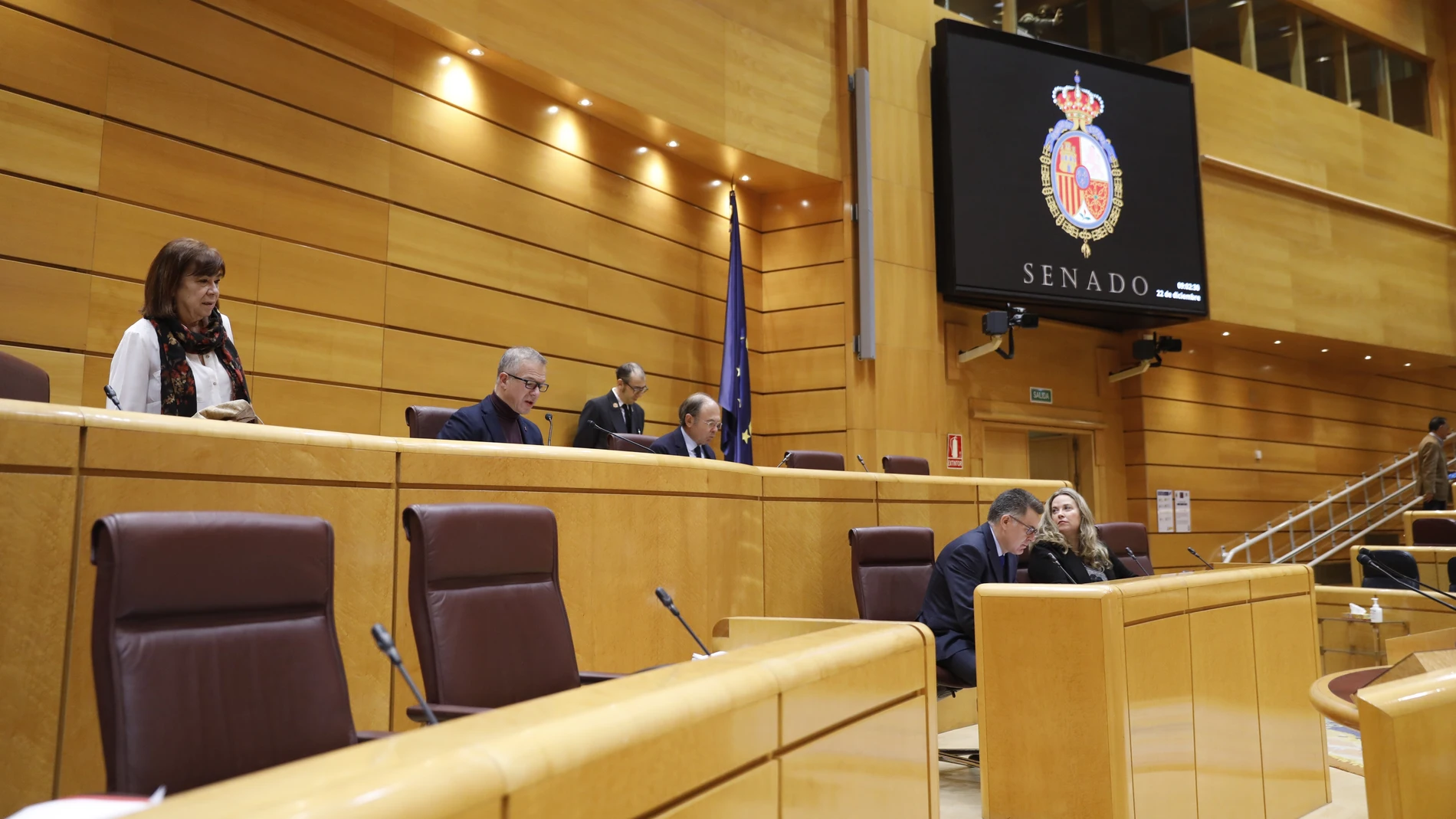 Pleno en el Senado con el debate de la sedicion como protagonista.