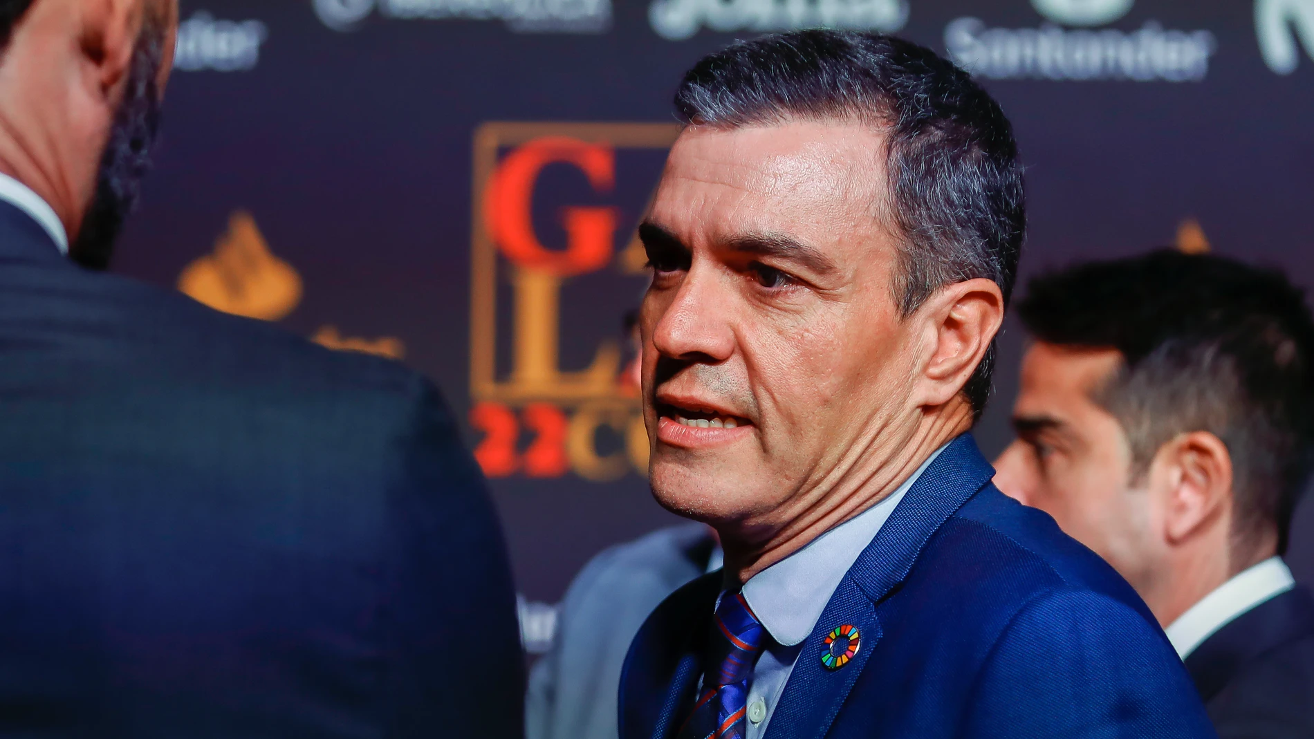 Pedro Sanchez, President of the Government of Spain, is seen during the COE (Spanish Olympic Committee) 2022 Awards Ceremony at COE at COE Official Headquarters on December 21, 2022 in Madrid, Spain.AFP7 21/12/2022 ONLY FOR USE IN SPAIN