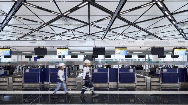 Aeropuerto de Hong Kong, proyecto en el que ACS ha aplicado algunos de sus últimos avances tecnológicos