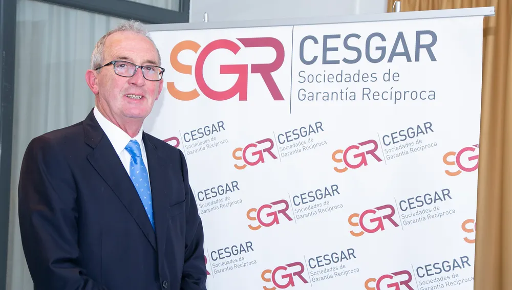 El presidente de SGR-Cesgar, José Pedro Salcedo Herce